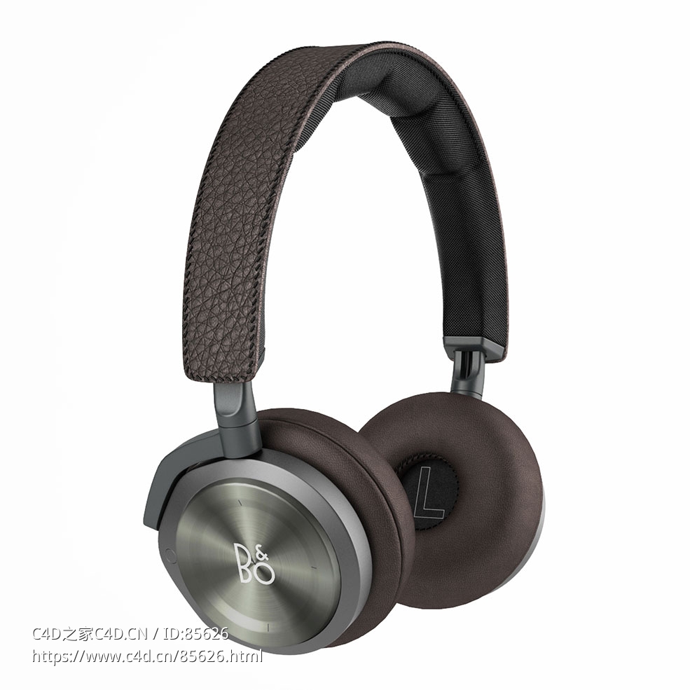 Bang & Olufsen H8耳机3D模型素材下载BeoPlay H8 Headphones by Bang & Olufsen - C4D之家 - 0452.jpg