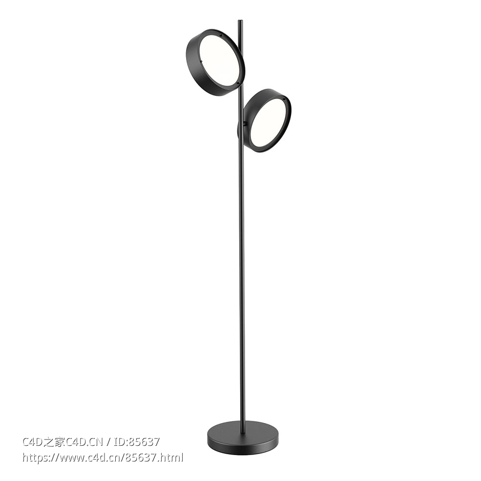 Luce柏林落地灯3D模型素材下载Berlin Floor Lamp by Luce - C4D之家 - 0463.jpg