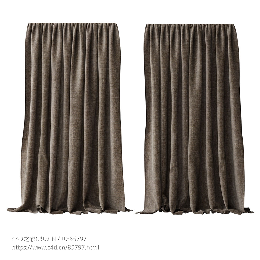 科瓦特252窗帘3D模型素材下载Casa 252 Curtain by Kvadrat - C4D之家 - 0623.jpg