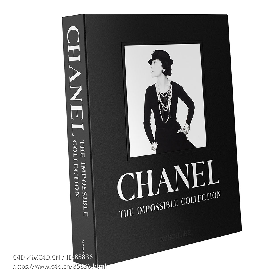 香奈儿珍藏版画册3D模型素材下载Chanel The Impossible Collection Book by Assouline - C4D之家 - 0662.jpg