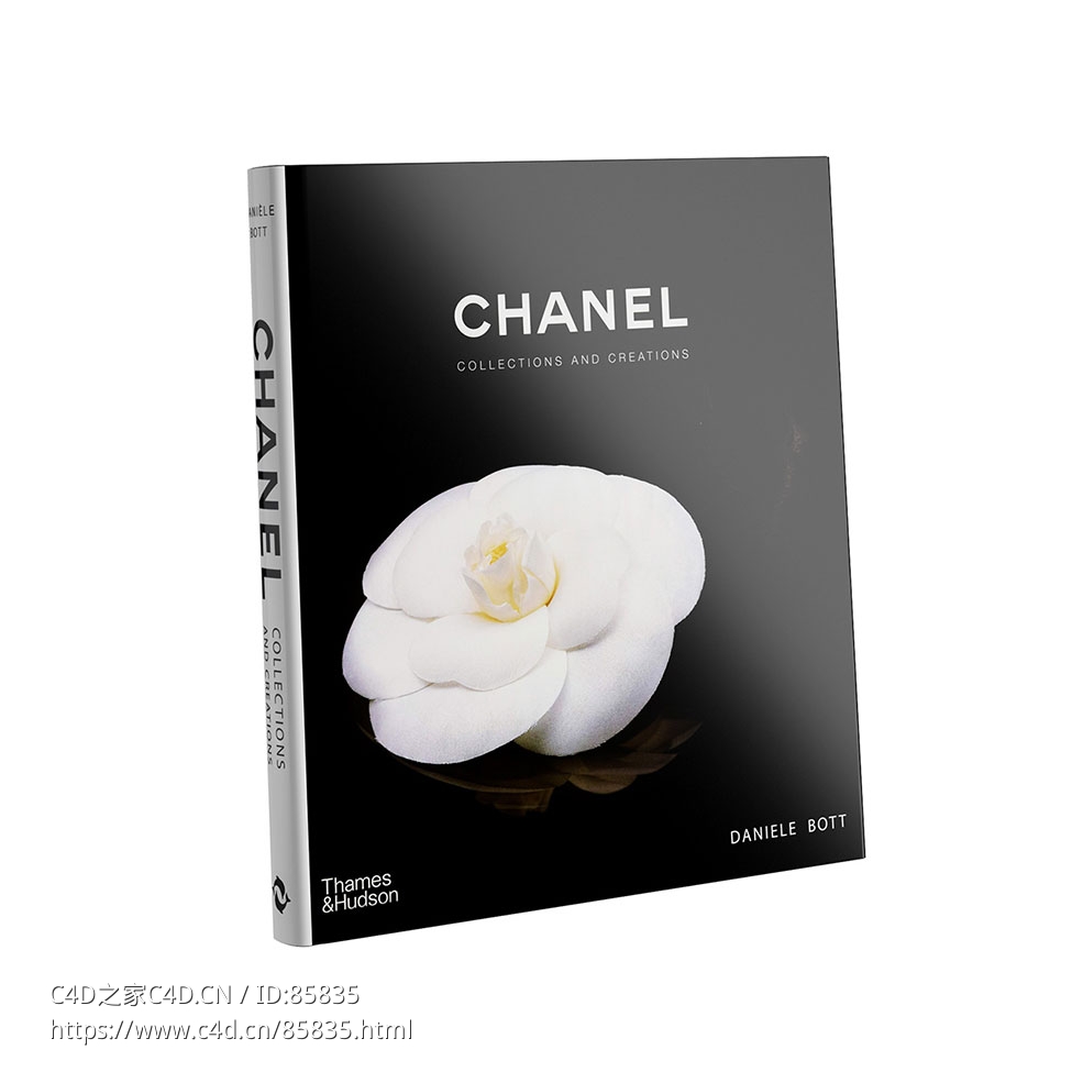 香奈儿系列与创作画册3D模型素材下载Chanel Collections and Creations Book by Thame - C4D之家 - 0661.jpg