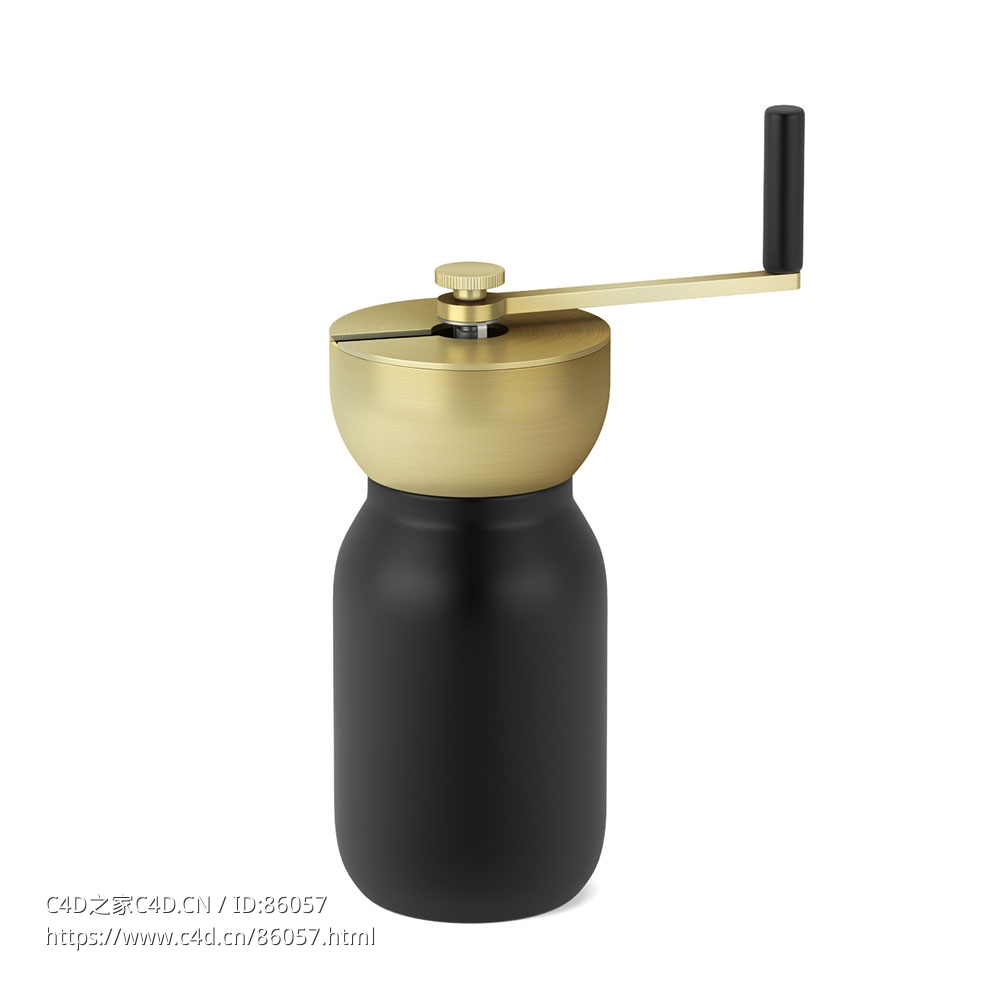 Stelton领口系列咖啡研磨机3D模型素材下载Collar Coffee Grinder by Stelton - C4D之家 - 0739.jpg