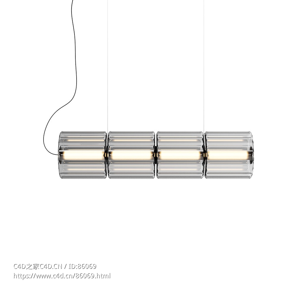 ANDlight 300横向四头柱形吊灯3D模型素材下载Column 300 Pendant Lamp Horizontal 4 b - C4D之家 - 0751.jpg