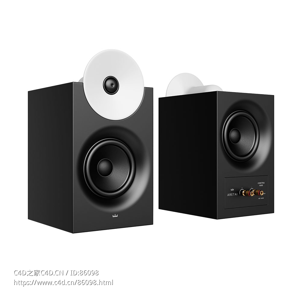 Aretai Contra 100F音响系统3D模型素材下载Contra 100F Speaker System by Aretai - C4D之家 - 0780.jpg
