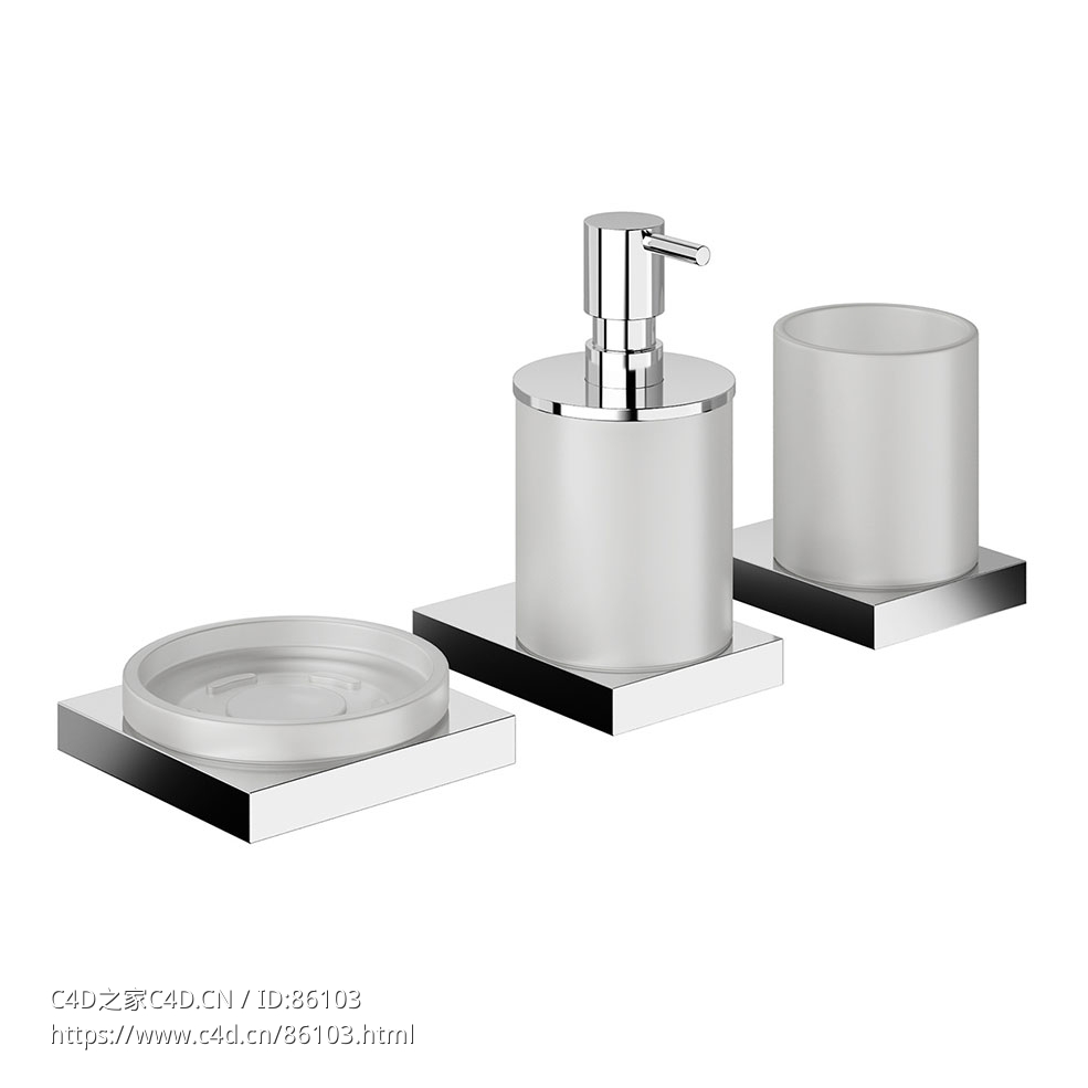 Decor Walther合约系列肥皂牙刷杯3D模型素材下载Contract Soap and Toothbrush Tumble - C4D之家 - 0785.jpg