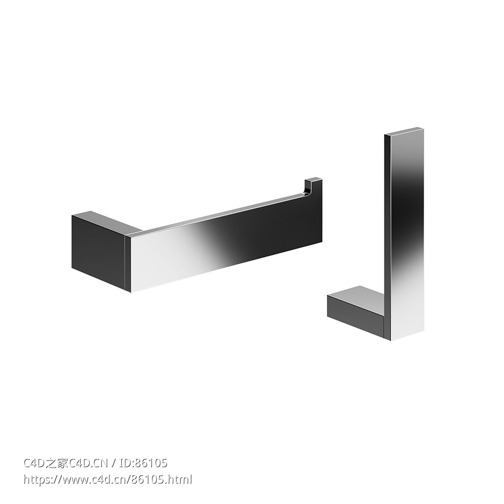 Decor Walther合约系列卫生纸架3D模型素材下载Contract Toilet Paper Holder by Decor - C4D之家 - 0787.jpg