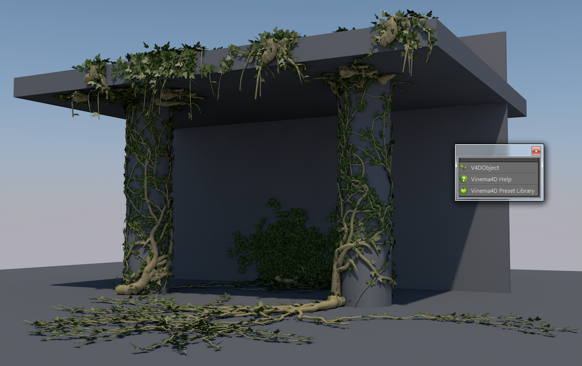 C4D枝条树木植物生长插件 Vinema4D-1.1.2中文版 - C4D之家 - aaaa.png