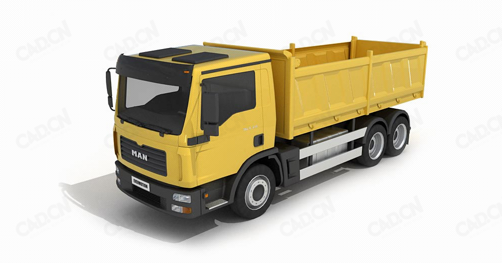 自卸车 工程车C4D模型 Engineering vehicles 3D model - C4D之家 - 022-Archmodels-Vol.-55.jpg