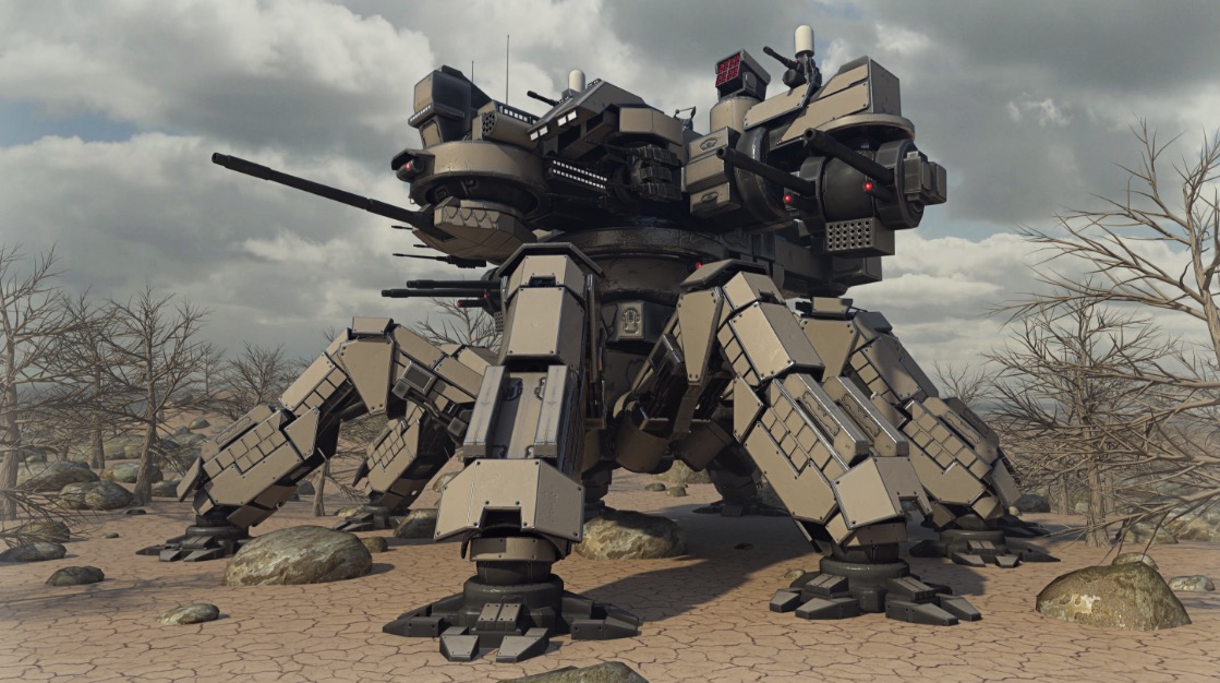 科幻机甲机器人3D模型(MAX/OBJ) CGTrader – Creation kit and Mecha - C4D之家 - cinema4d_ 2016-10-02 18.24.45.jpg