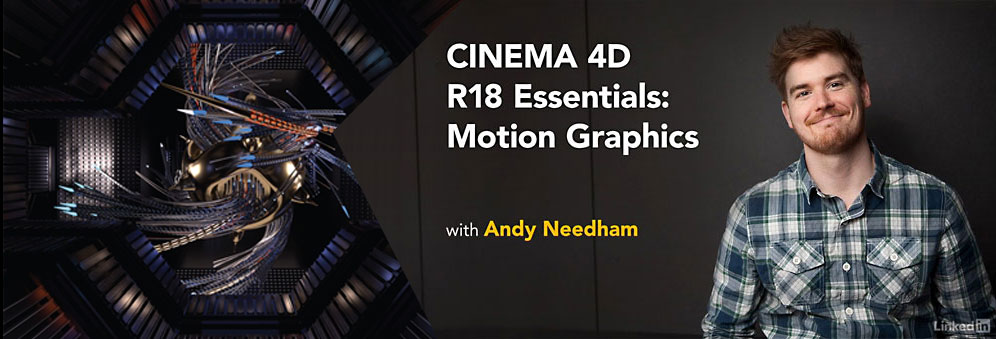 C4D R18新教程：运动图形 Lynda CINEMA 4D R18 Essential Training: Motion Graphics - C4D之家 - YVNL1KL.jpg