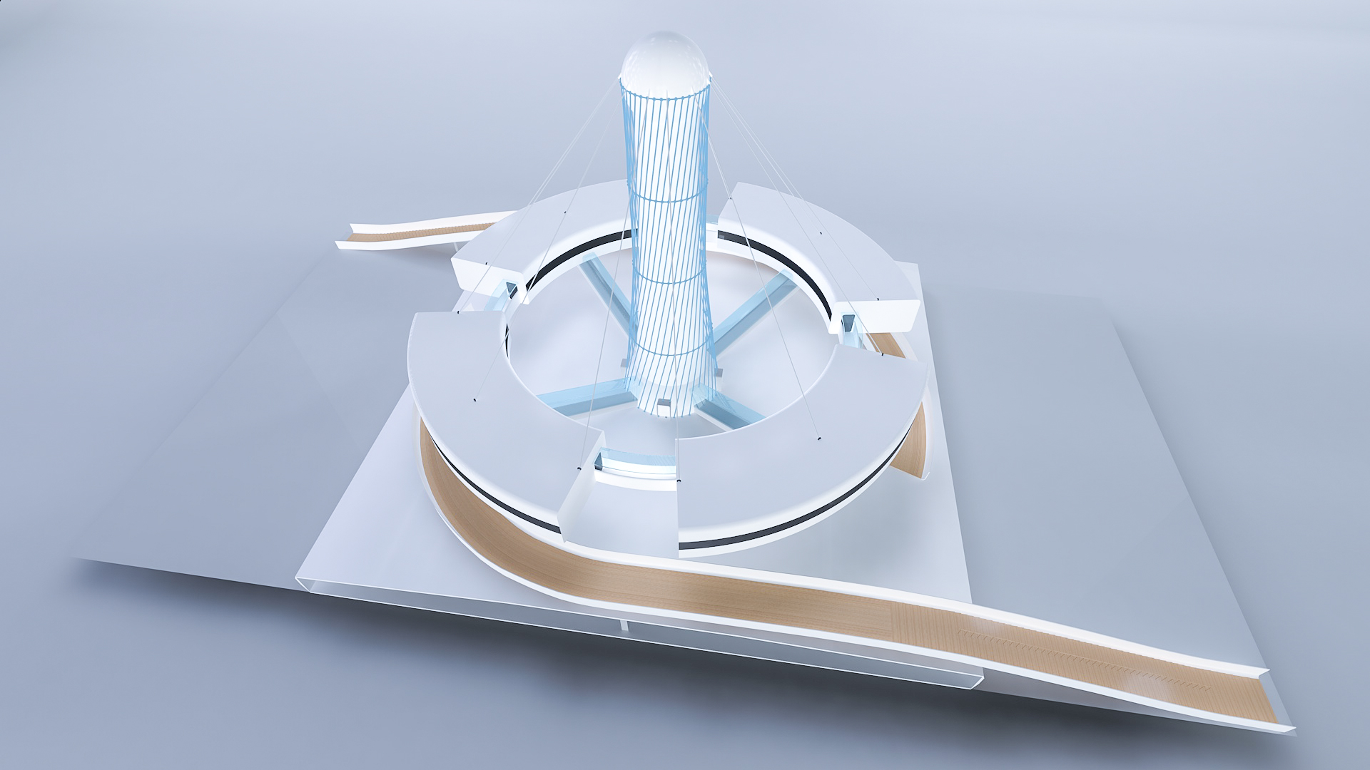 建筑设计（修改） - C4D之家 - 效果图