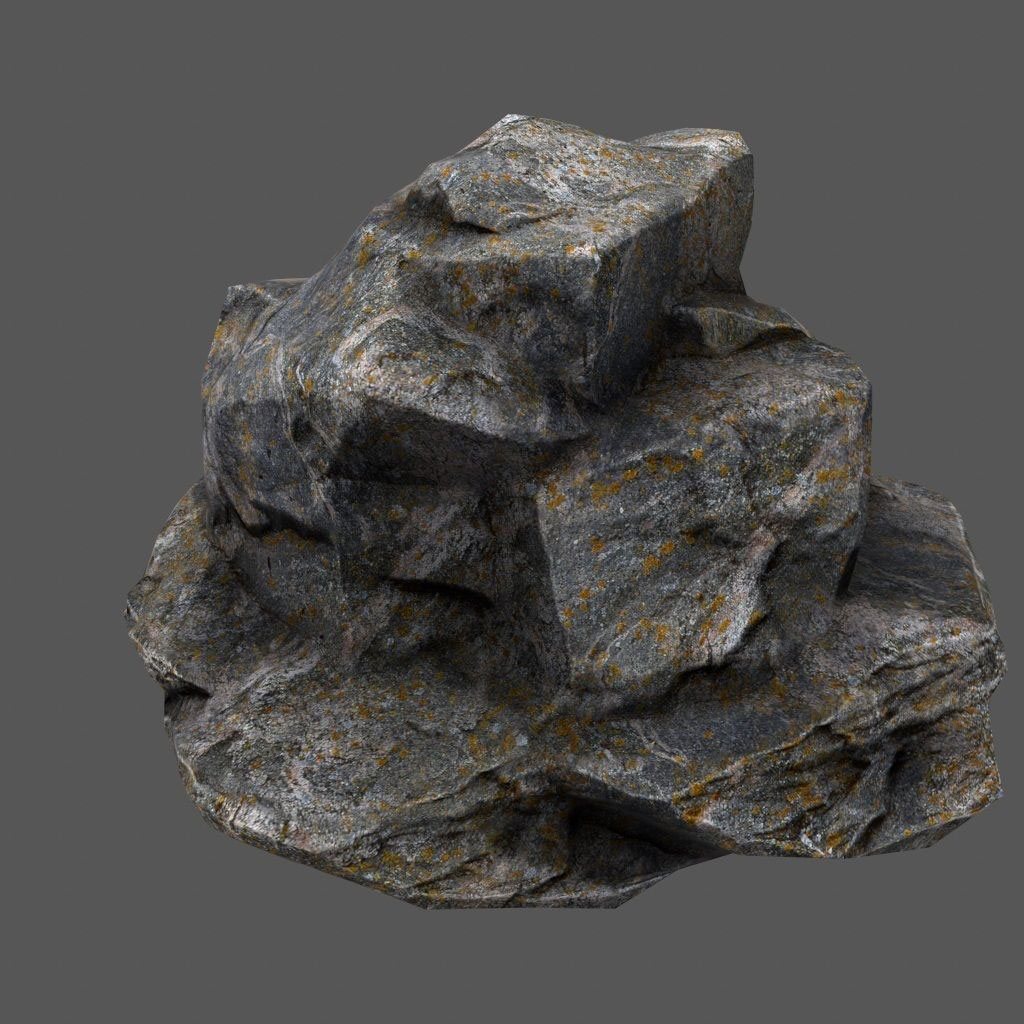 石头C4D模型 Rock 3d model - C4D之家 - rock-06-3d-model-low-poly.jpg