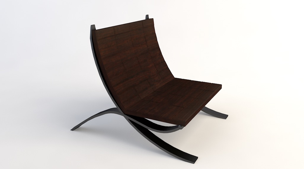 公园休闲椅模型 Park leisure chair - C4D之家 - cinema4d_ 2017-03-29 13.17.44.jpg