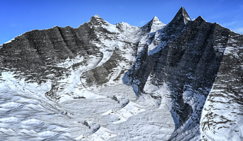 C4D制作真实的雪山教程（包含工程文件）Snowy Mountains and Height-Map Cinema 4D - C4D之家 - snowymountains_upload-670x390.jpg