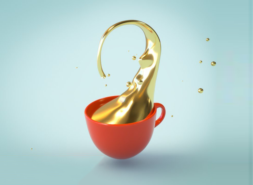 C4D制作溅出的流金咖啡（含工程文件） Golden Coffee Cinema 4D - Tutorial - C4D之家 - maxresdefault.jpg