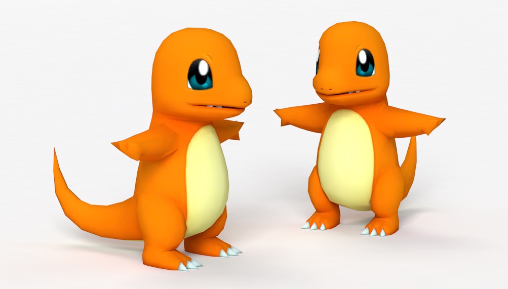 小恐龙 卡通小龙 小火龙C4D模型 Charmander - C4D之家 - cinema4d_ 2017-11-03 12.26.46.jpg