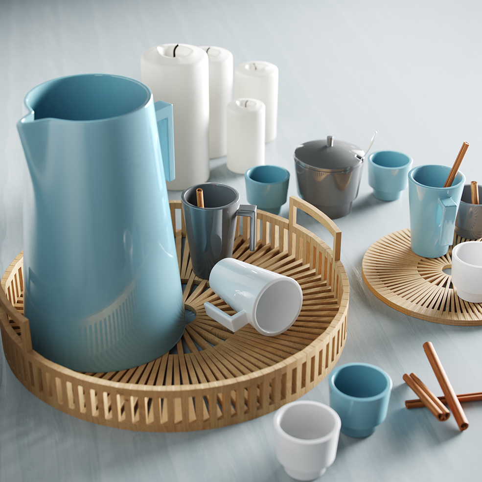 茶具C4D模型 cup set（Corona Render） - C4D之家 - cup-set_exorbitart.shop_post.jpg