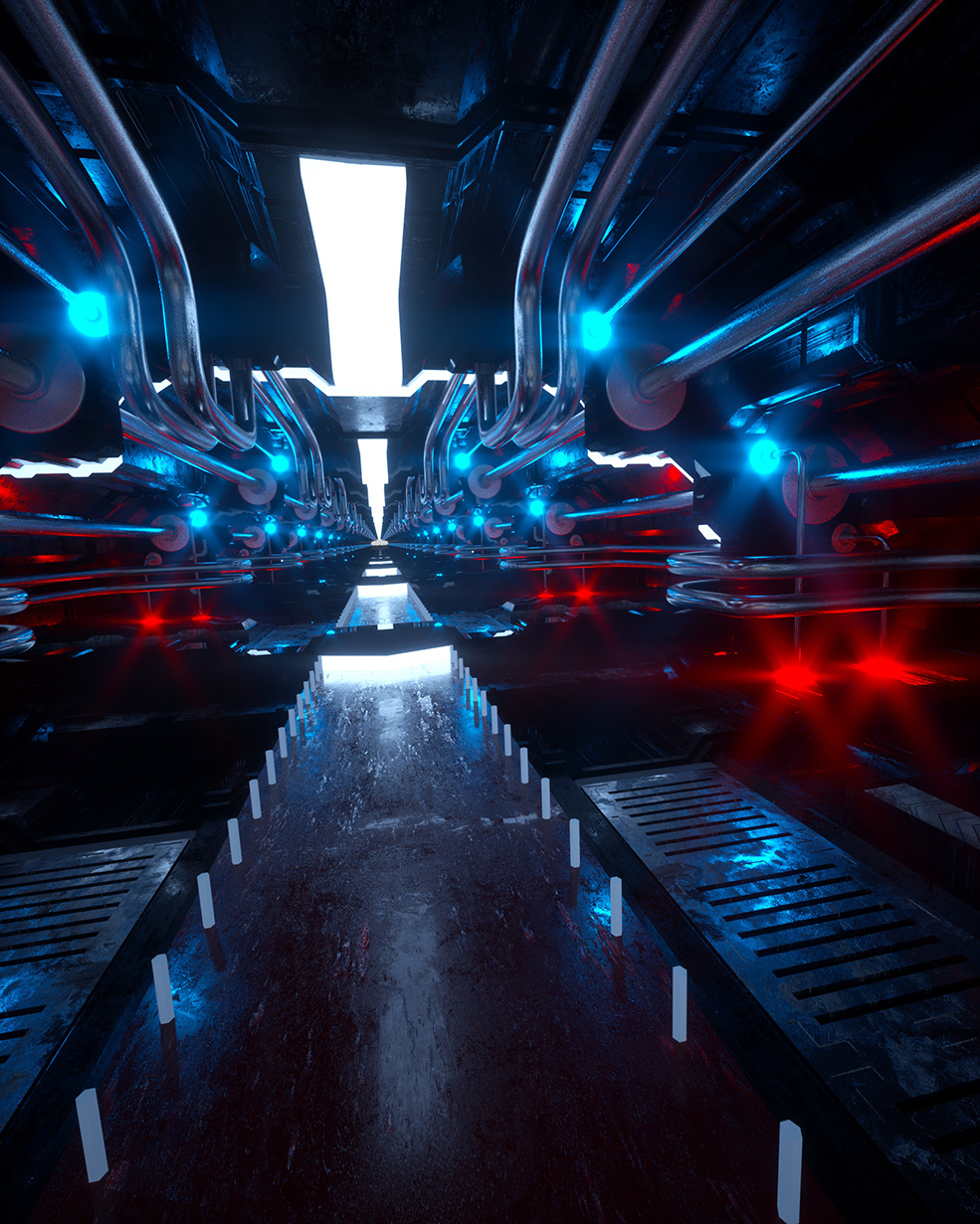 C4D工程第700季：科幻管道隧道动画C4D工程 C4D Project[Cinema4D - Octane] - C4D之家 - [26-05-18]---Falcon-(Still).jpg