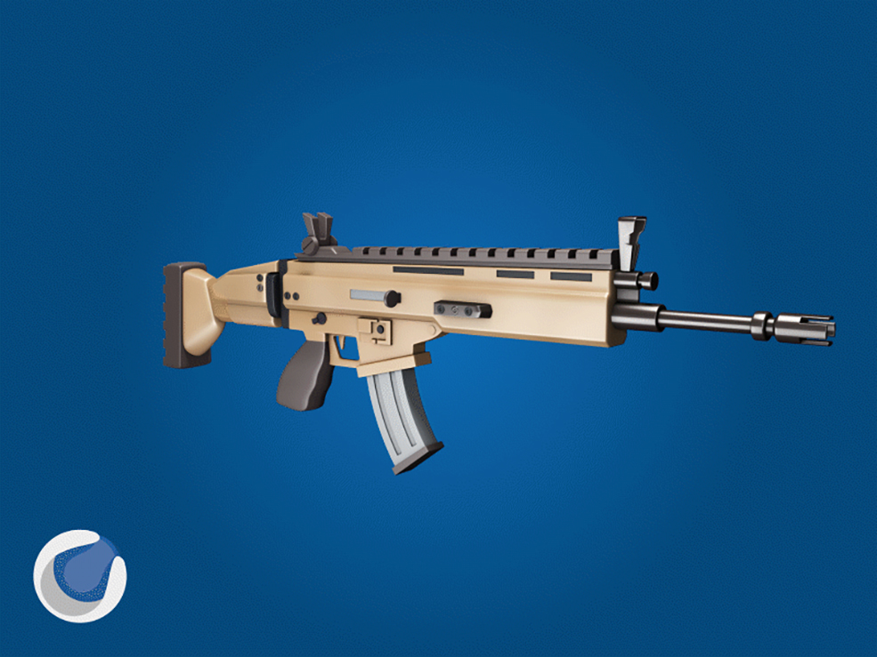 SCAR突击步枪C4D模型 Fortnite SCAR-L 3D Modeling - C4D之家 - ASSDQ-T2pV8axX2p9Uldh_4ImTbsRijzDNEko2EIJqD-9OXlL_9C7F678raUXzrc.jpg