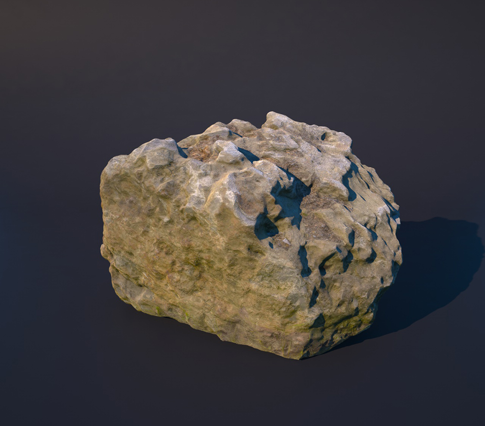 C4D Octane Renderer岩石模型 Rock - C4D之家 - Playground_Rock_1.jpg