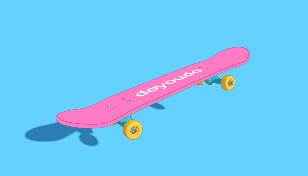 C4D卡通素描滑板车动画工程 Skateboarding animation - C4D之家 - 屏幕快照 2018-12-23 20.53.53.jpg