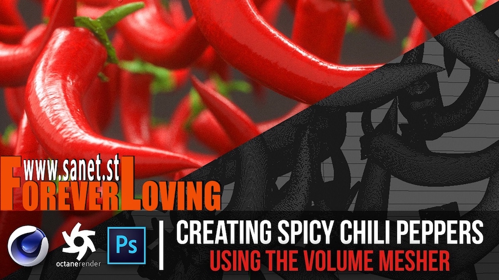 C4D+PS红辣椒建模制作教程 Creating Spicy Chili Peppers Using the Volume Mesher - C4D之家 - JZvRGuBD2m8TgF3T5F4PXVGJts9vSg1B.jpg