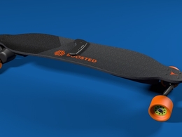 滑板车C4D模型 boosted Board