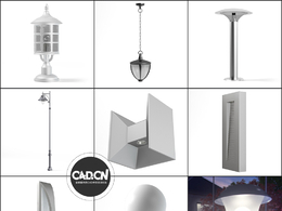 26个室外路灯3D模型 CGAxis – Exterior Lamps 3D Models Collection – Volume 94