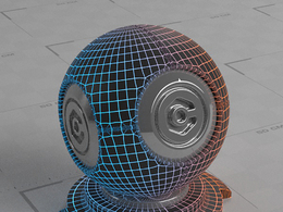 线框线描效果Cy4D Polygon Wireframe