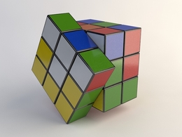 魔方C4D动画工程 Rubiks Cube