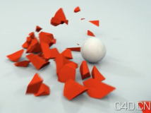 Shattering an Object in C4D Part 2 Lighting Texturing and Rendering the Scene