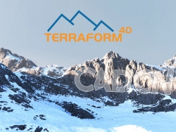 C4D三维地形生成器中文汉化版插件 Terraform4D v1.1.0 for Cinema 4D R21/S22/R23