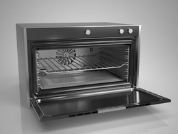 厨房电器电烤箱模型oven