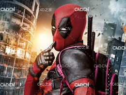 49套C4D动作冒险游戏《死侍》（Deadpool）角色动画模型合集2