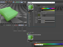 【中文教程】如何在C4D中调节出肥皂(sss)的材质?