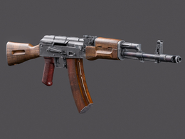 AK-74自动步枪AK-74 Wooden Furniture