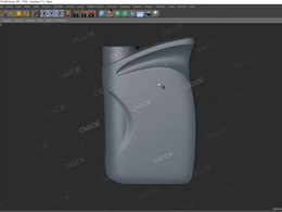 C4D机油壶包装建模视频教程