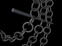 C4D链条动力学工程文件 dynamic chains