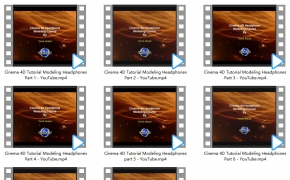 Cinema 4D Tutorial Modeling Headphones(8集完整版)