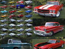 17个经典复古汽车3D模型 CGTrader – 17 Car Collection Pack