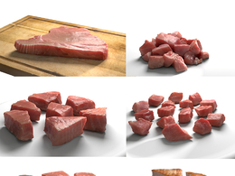 6套金枪鱼肉块Tuna Meat Pack