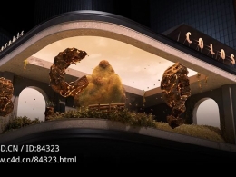 C4D三维商业电影动画场景制作教程(包含工程) Coloso – 3D Motion Graphics for Commercial Films & Animatics