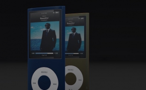 苹果音乐随身听iPod C4D模型