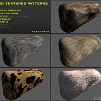 三维材质贴图：Free 3D textures pack 18