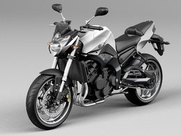 雅马哈摩托车 城市NK街车C4D模型 Yamaha FZ8 2011 3D Model