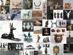 雕塑工艺品3D模型合集(MAX模型) 3DSky – Sculpture 3D Models Volume 1-2