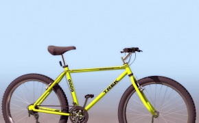 山地自行车C4D模型 Mountain Bike 3D model