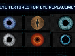 ActionVFX – 27 Eye Textures27幅人物动物眼球虹膜贴图素材