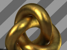 C4D黄金材质球（1）Gold Material