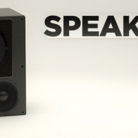 The Pixel乐器：扬声器 音箱C4D模型 Speaker